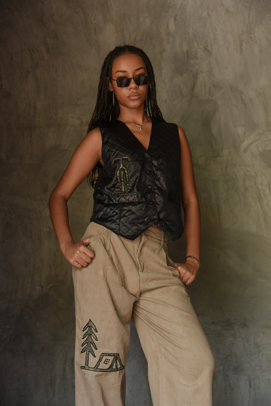 The Adventure, Bike Girl Waist Coat and Pants