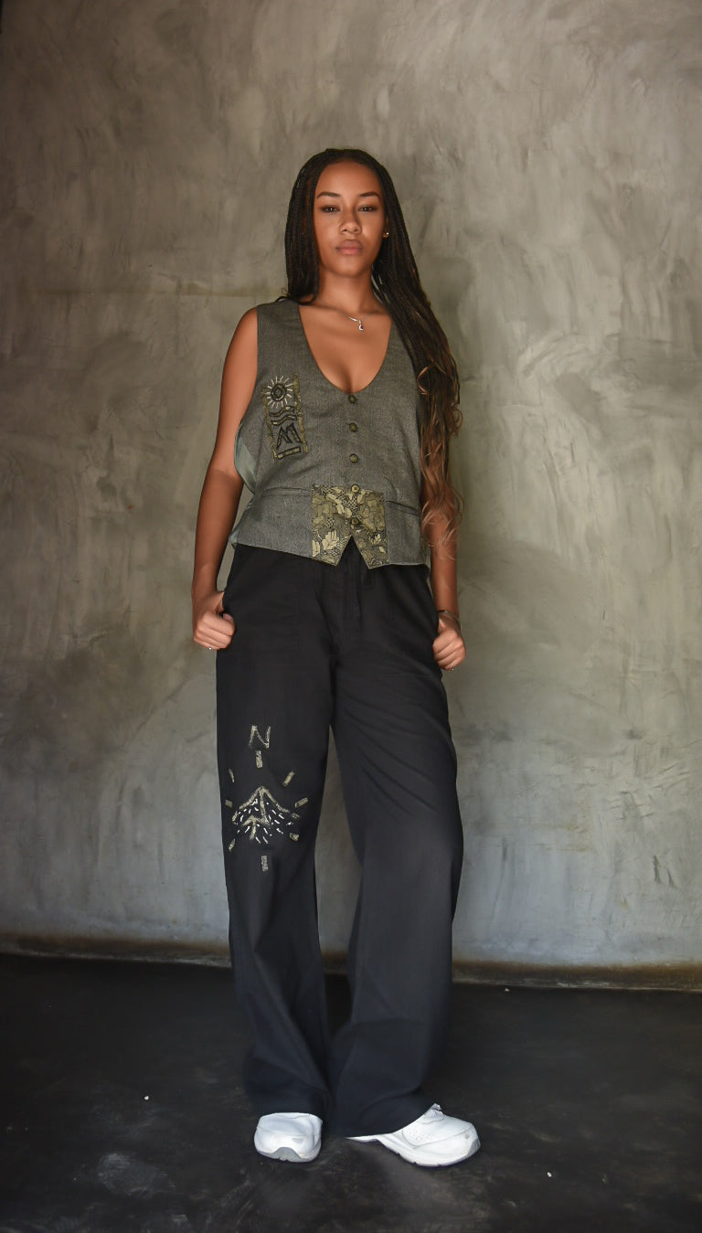 The Adventure, Milima Woolen Waist Coat and Linen Pants