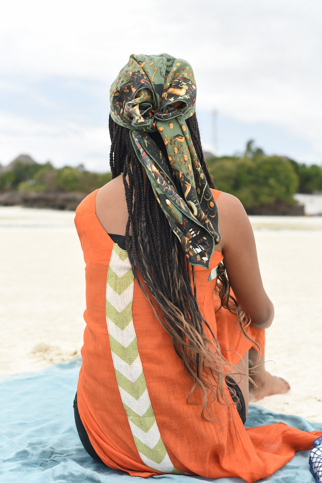 Huba Njiti Beach Dress Coverup – Orange
